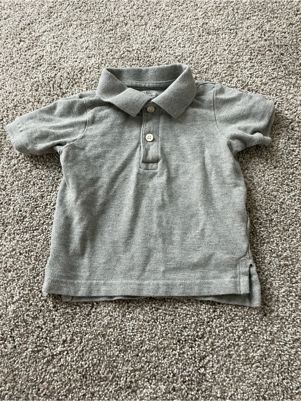 ‼️Mix and Match 3 items for $5‼️ The Children's Place 2T Gray Polo Shirt